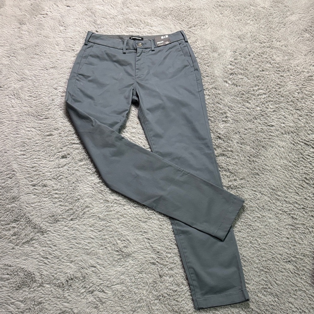 Express Men's Gray Chinos